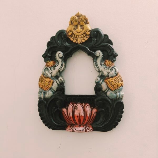 Neem Wooden Elephant frame