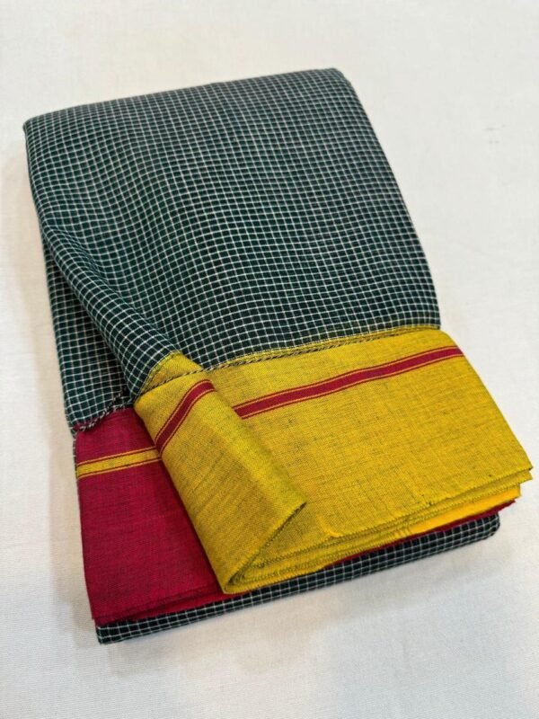 Patteda Anchu Cotton Sarees
