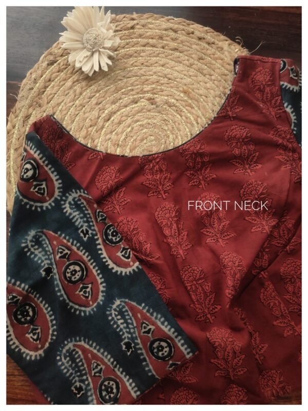 Bagru Pinted Blouse