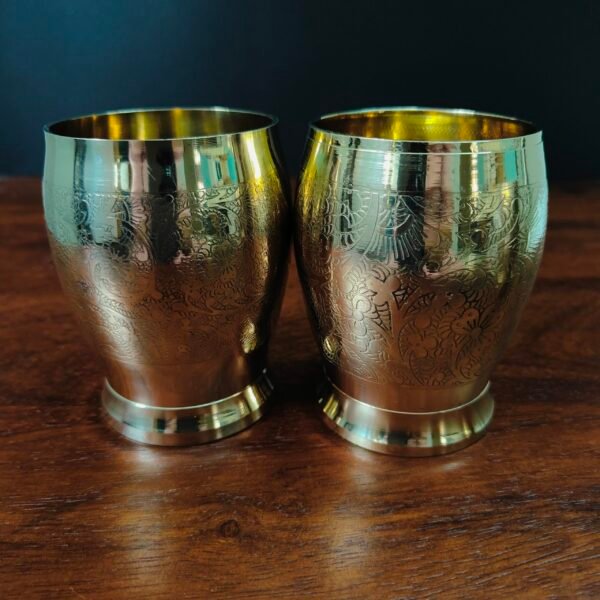 Brass Mughal water Glass