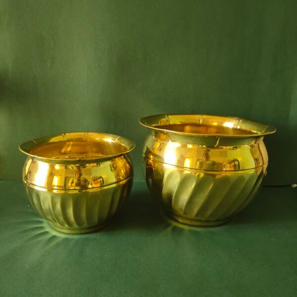 Brass Flower Pot