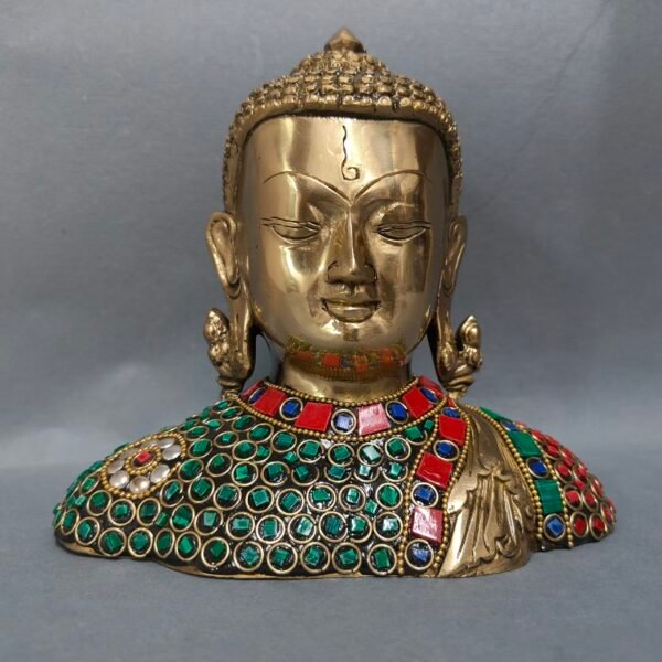 Budha Stone work Bust