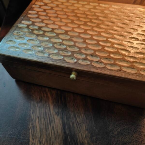 Sheesham wooden Handcarved  Box Rectangular Big