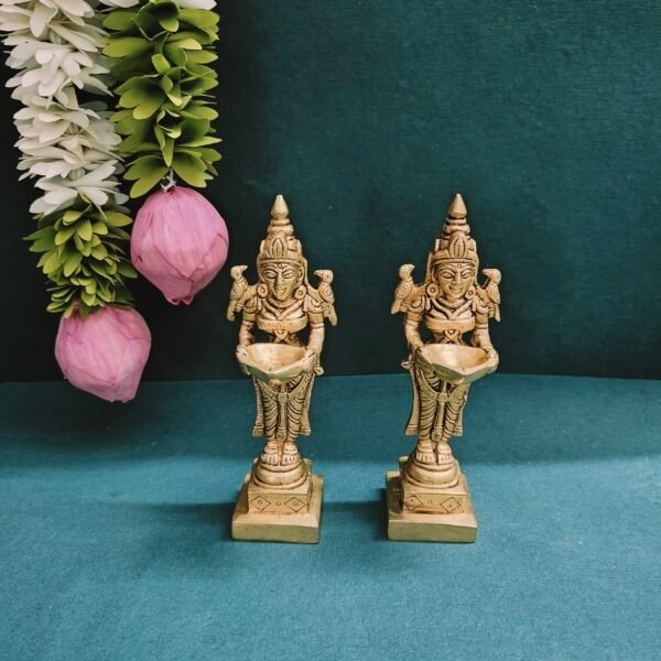 Brass Pavai Diya/ Deep Lakshmi