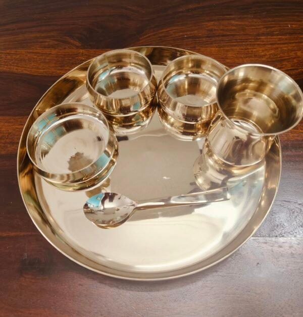Kansa Thali Set - 6 Pc Set