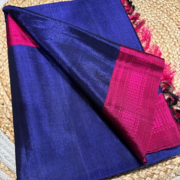 Handwoven Authentic Ilkal saree with Traditional Chikki Faras border