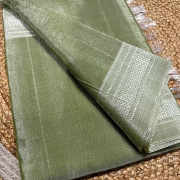 Handwoven Authentic Ilkal saree with Traditional Chikki Faras border
