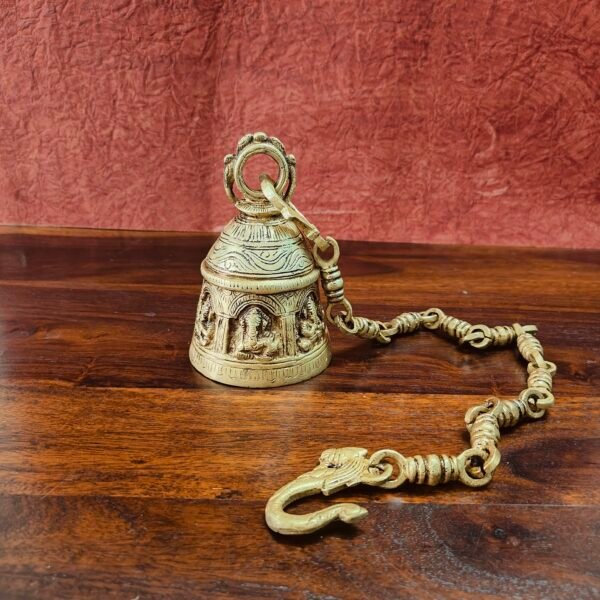 Brass Handcrafted Ganesha Hanging Bell