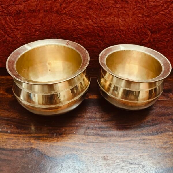 Bronze / Vengalam Parupu Urli – Traditional South Indian Cooking Vessel